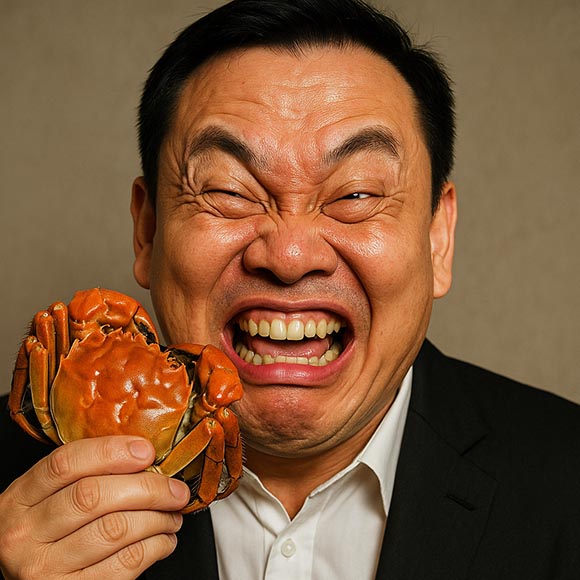 明星代言阳澄湖大闸蟹