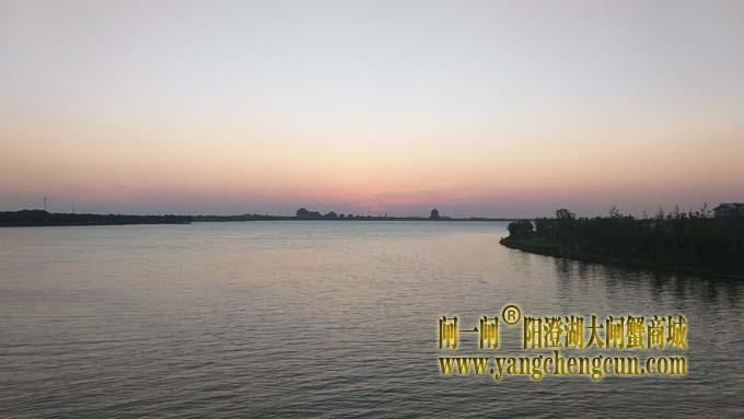 阳澄湖畔——阳澄湖半岛看日出