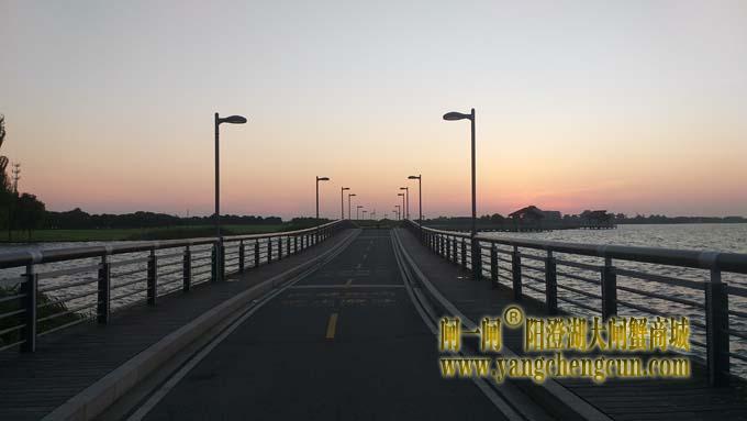 阳澄湖畔——阳澄湖半岛看日出