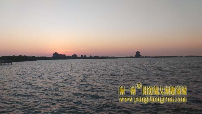 阳澄湖畔——阳澄湖半岛看日出