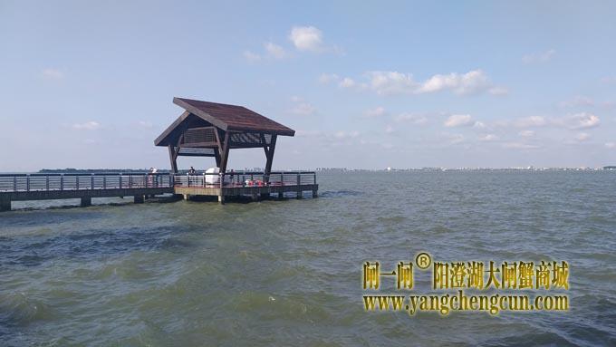 阳澄湖半岛自行车道休息亭