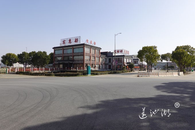 阳澄湖畔-渔家灯火