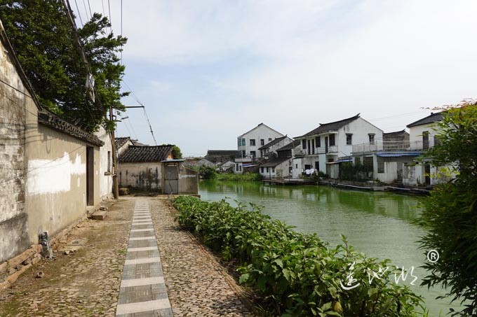 阳澄湖镇湘城老街