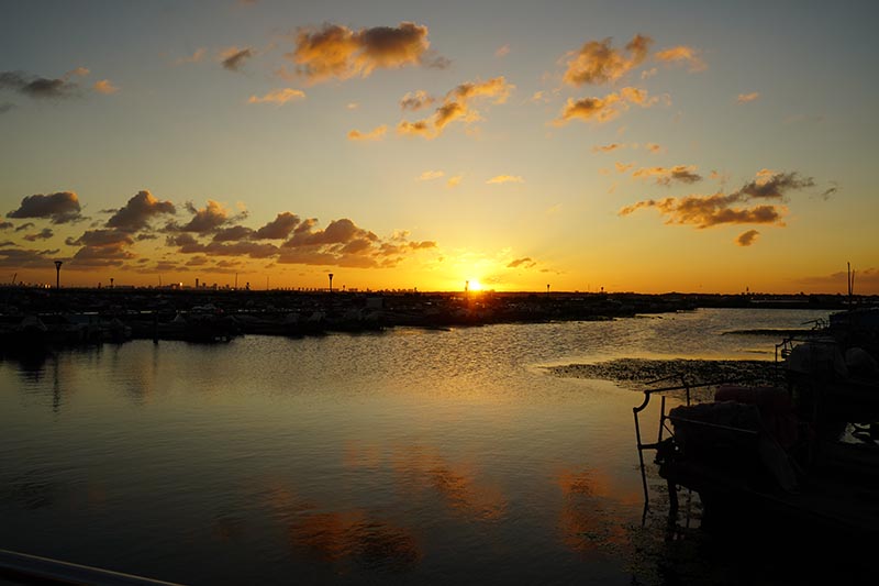 余晖里的湖乡歌——阳澄湖日落遐思
