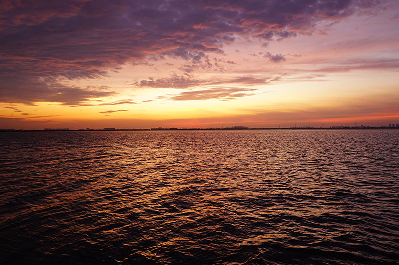 阳澄湖晨曦：一场日出的盛宴