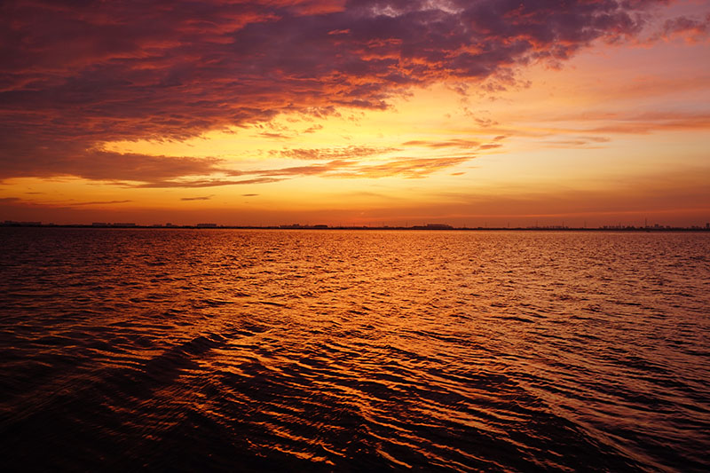阳澄湖晨曦：一场日出的盛宴