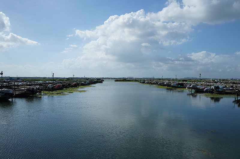 云卷云舒阳澄湖蟹农码头