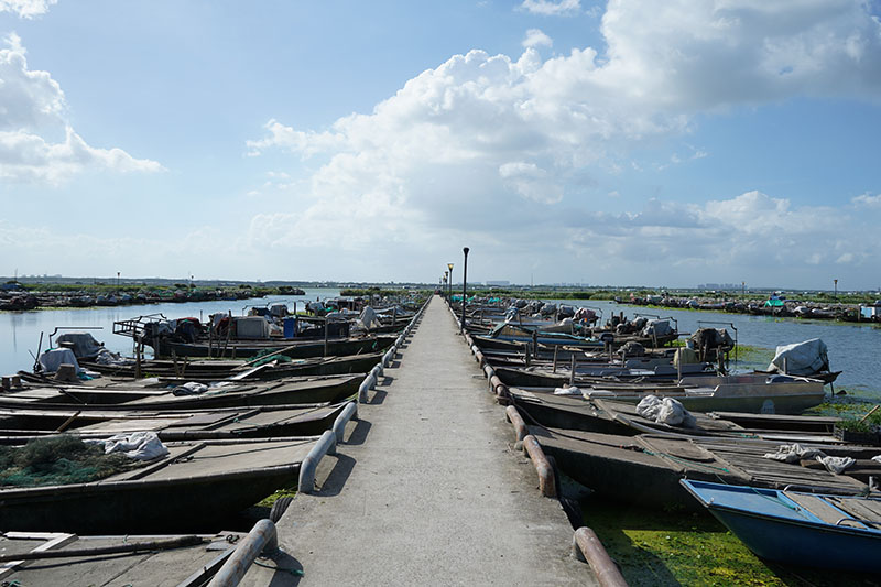 云卷云舒阳澄湖蟹农码头