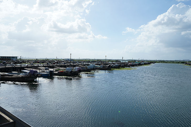 云卷云舒阳澄湖蟹农码头