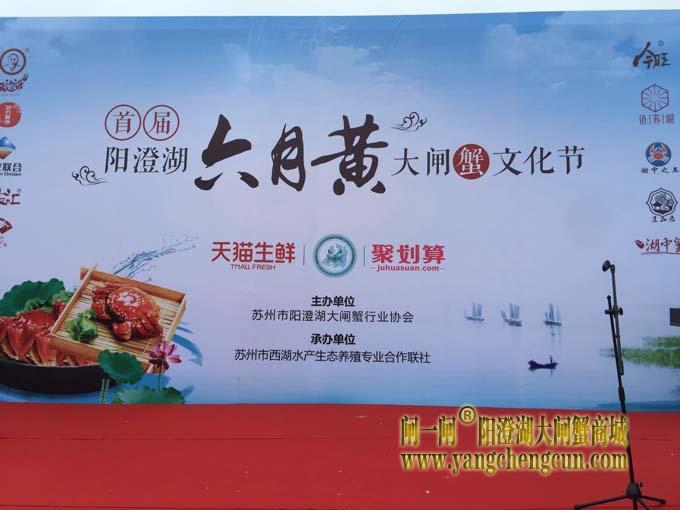 阳澄湖六月黄大闸蟹文化节