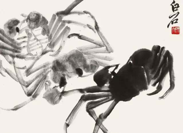 齐白石的“虾”与“蟹”