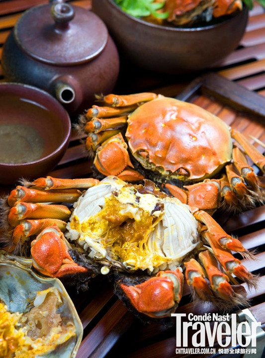 秋季美食 大闸蟹独领风骚   
