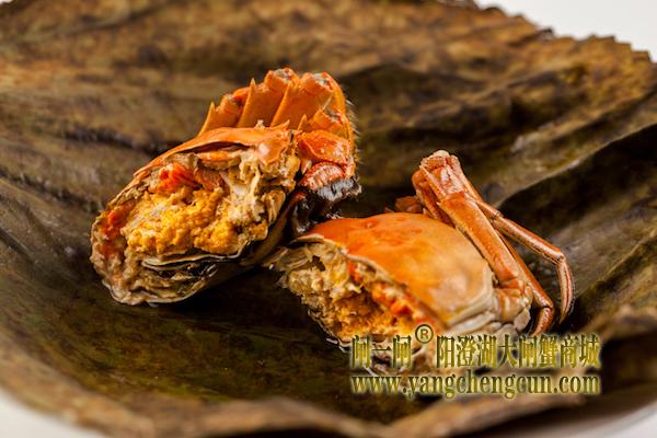南方人喜爱的花雕醉蟹
