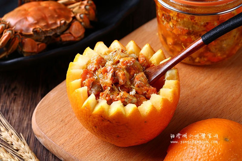 蟹酿橙